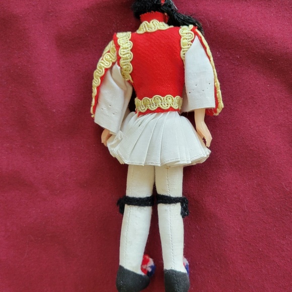 Greek Collector Doll 7"tall. Free doll with purchase - Picture 4 of 4